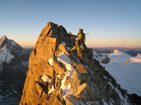 Alpinisme SUISSE Dent Blanche voie normale arête Sud (4357 m)