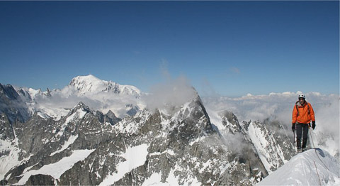 Alpinisme SUISSE Mont Dolent arête Gallet (3820 m)