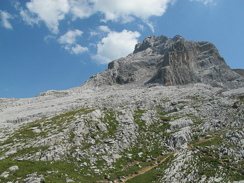 Alpinisme FRANCE Pointe Percée par les Cheminées de Sallanches (2752 m)
