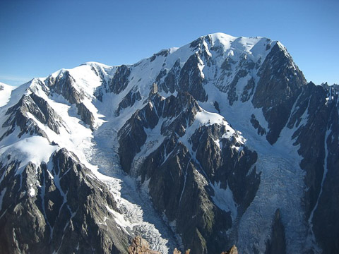 Alpinisme ITALIE Mont Blanc éperon de la Tournette (4810 m)