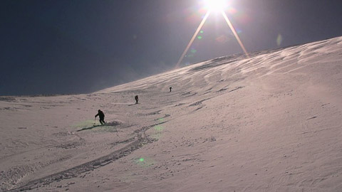 Ski JAPON Ski sur l'île d'Hokkaido
